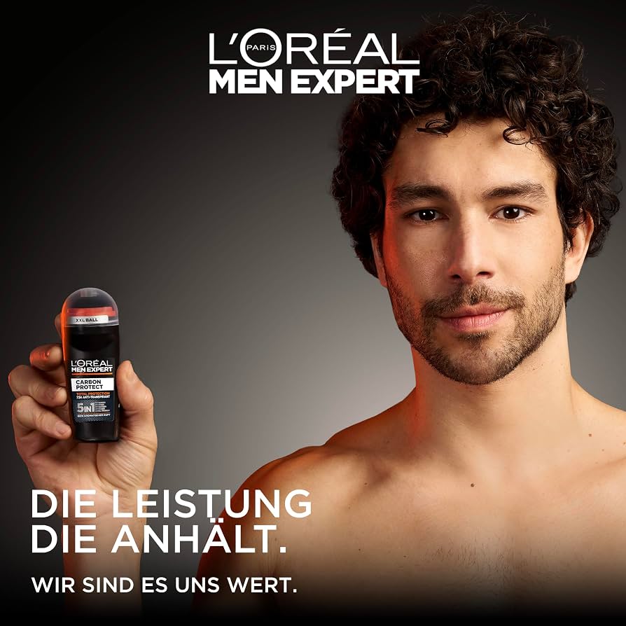 L'Oreal Men Expert Carbon Protect 48H Anti-Perspirant Roll-on 50ml (UK)