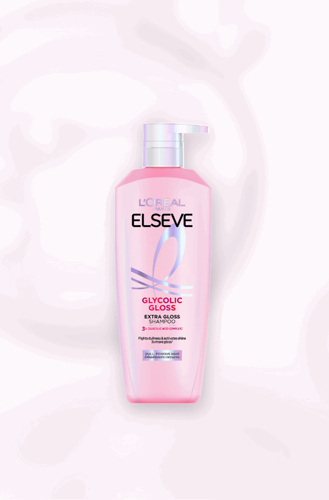 L'Oreal Elseve Glycolic Gloss Extra Gloss Shampoo 620ml