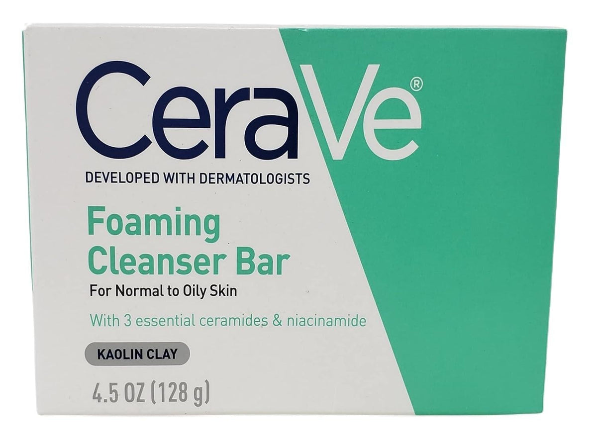 CeraVe Foaming Cleanser Bar – 128gm
