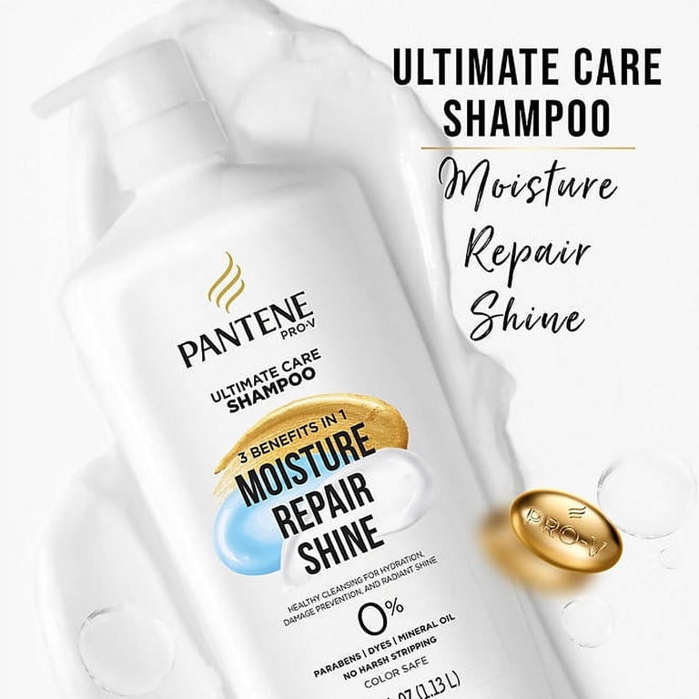 Pantene Ultimate Care Moisture Repair Shine Shampoo 1.13L