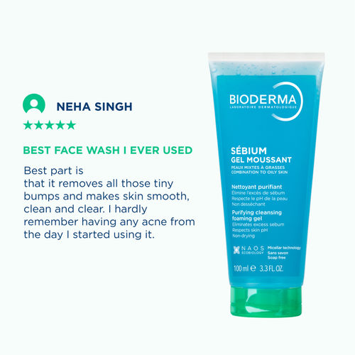 Bioderma Sebium Gel Moussant Purifying Foaming Gel 200ml