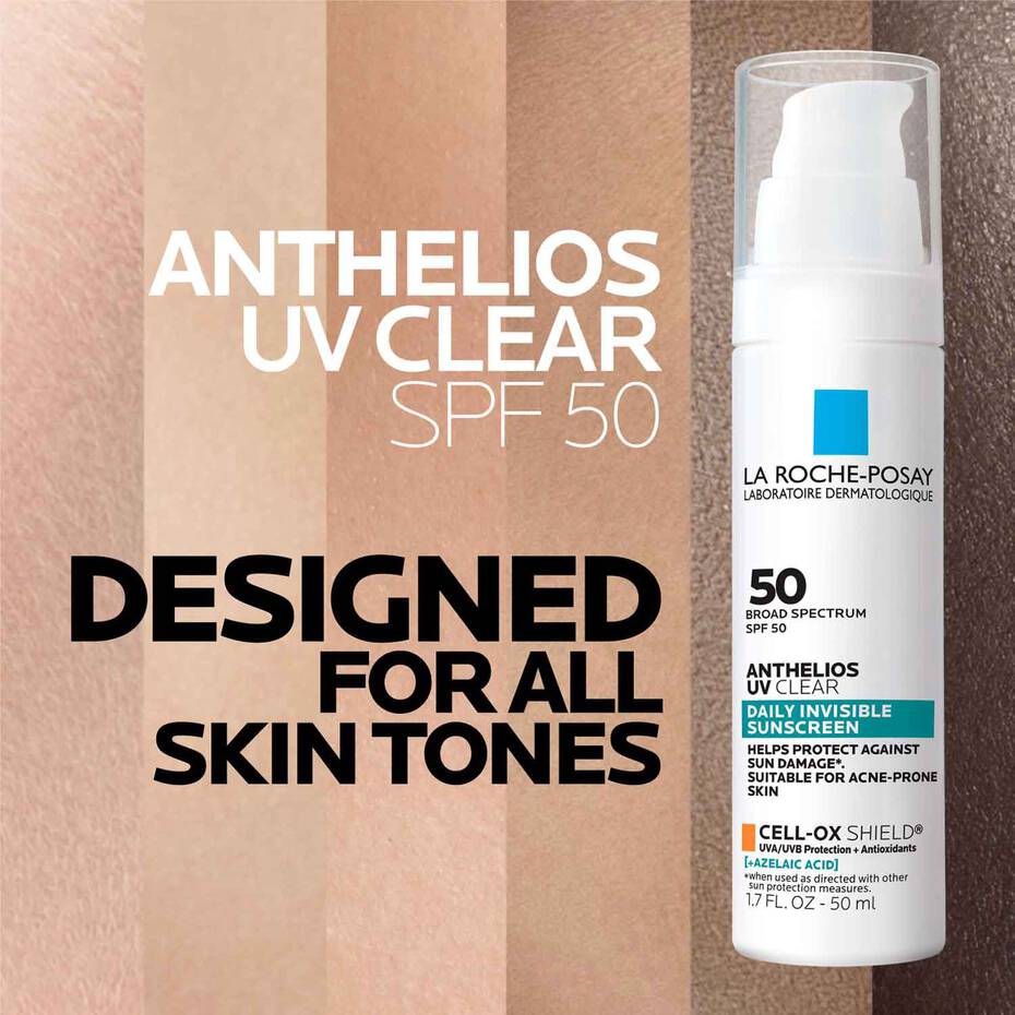 La Roche-Posay Anthelios UV Clear Sunscreen SPF 50 (50ml)