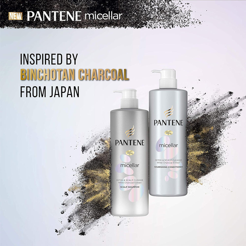 Pantene Micellar Detox & Moisturize Scalp Shampoo 530ml