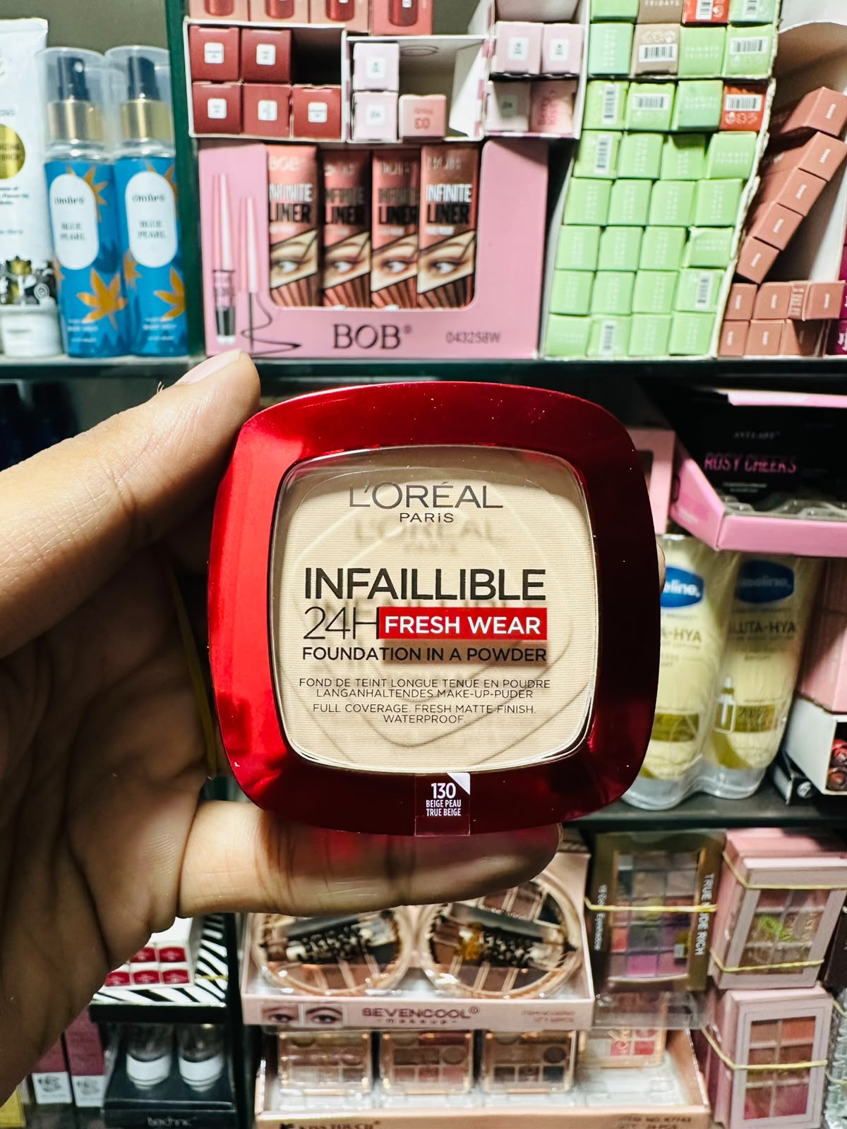 Loreal Paris Infallible Up To 24h Fresh Wear Foundation In A Powder 130 True Beige