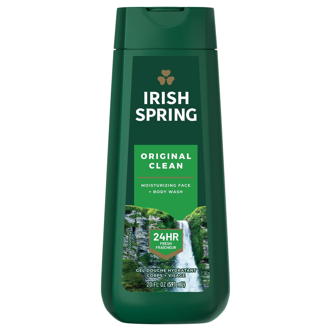 Irish Spring Original Clean Moisturizing Face & Body Wash 591ml