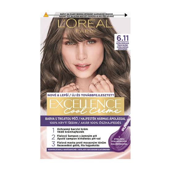 L'Oreal Paris Exellence Hair Colour Creme 6.11 Ultra Ash Dark Blonde