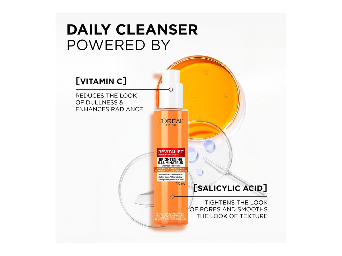 L'Oréal Paris Revitalift Brightening Cleanser with Vitamin C & Salicylic Acid 150ml