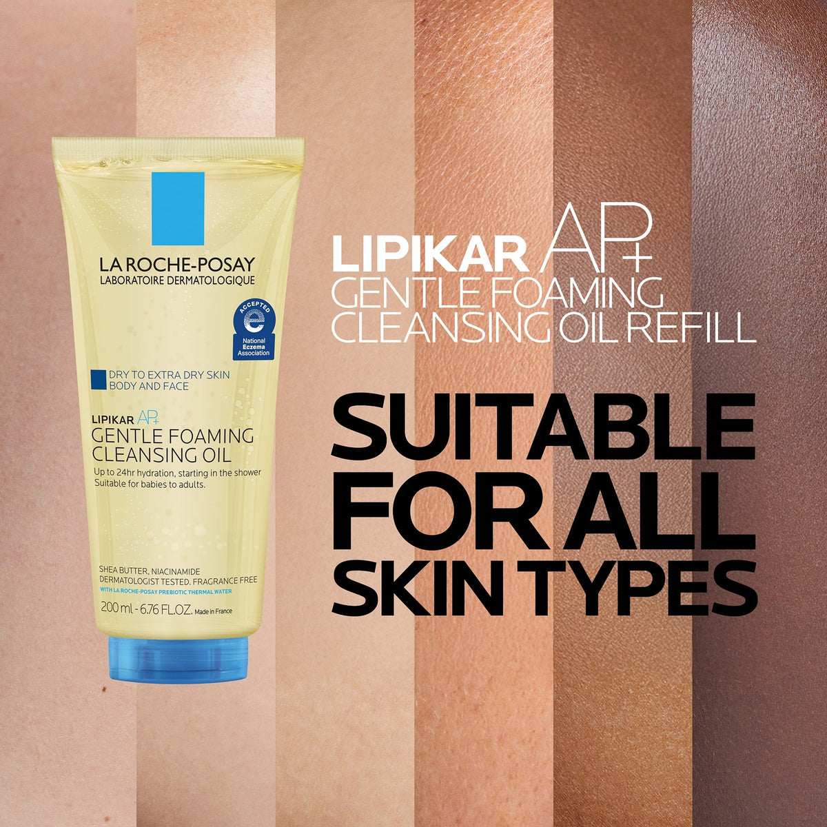 La Roche-Posay Lipikar Gentle Foaming Cleansing Oil 200ml