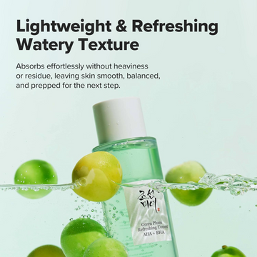 Beauty Of Joseon Bubble Toner Green Plum+AHA (150ml)
