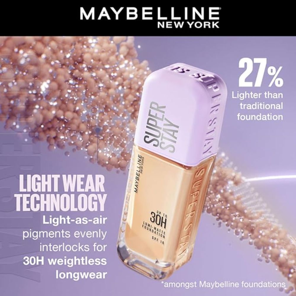 Maybelline New York Super Stay Lumi-Matte Foundation Makeup Shade - 230