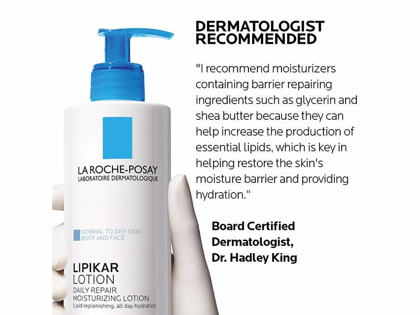 La Roche-Posay Lipikar Daily Repair Moisturizing Lotion Body & Face For Normal To Dry Skin 400ml