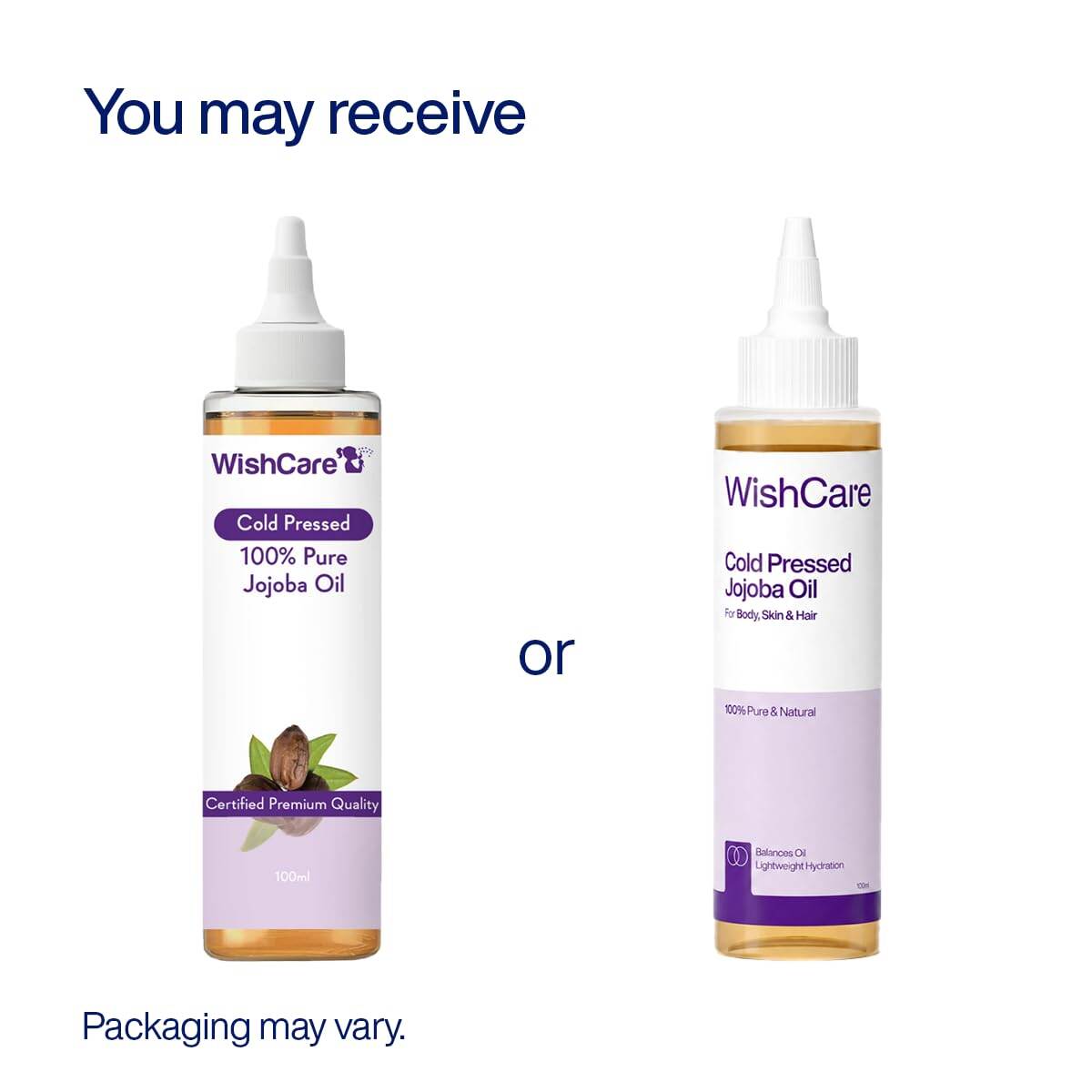 WishCare Cold Pressed Jojoba Oil - 100ml