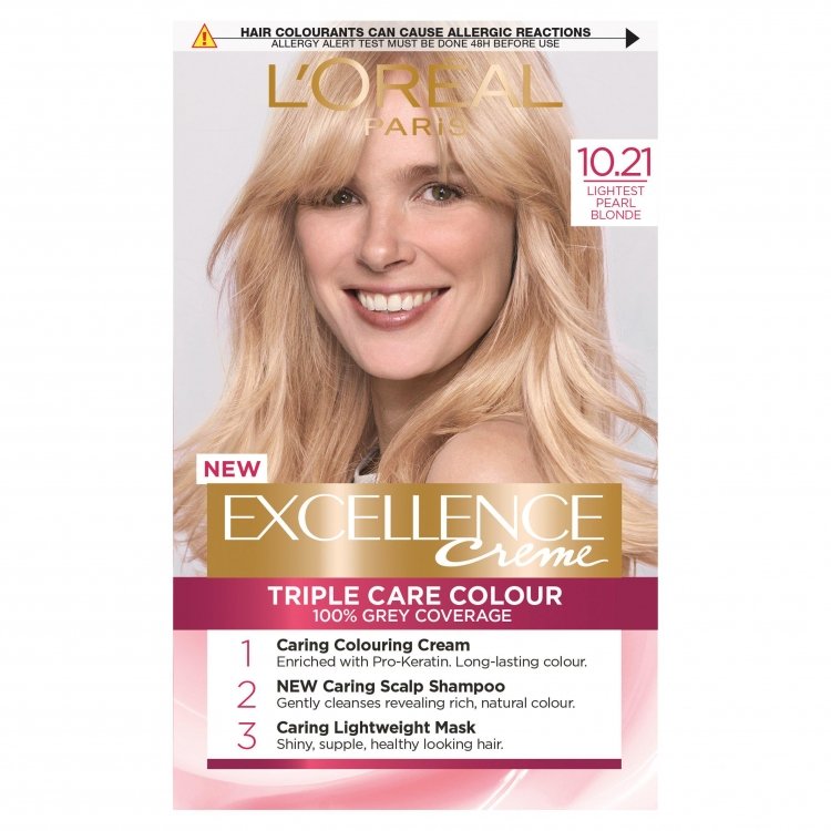 Loreal Excellence Creme 10.21 Lightest Pearl Blonde
