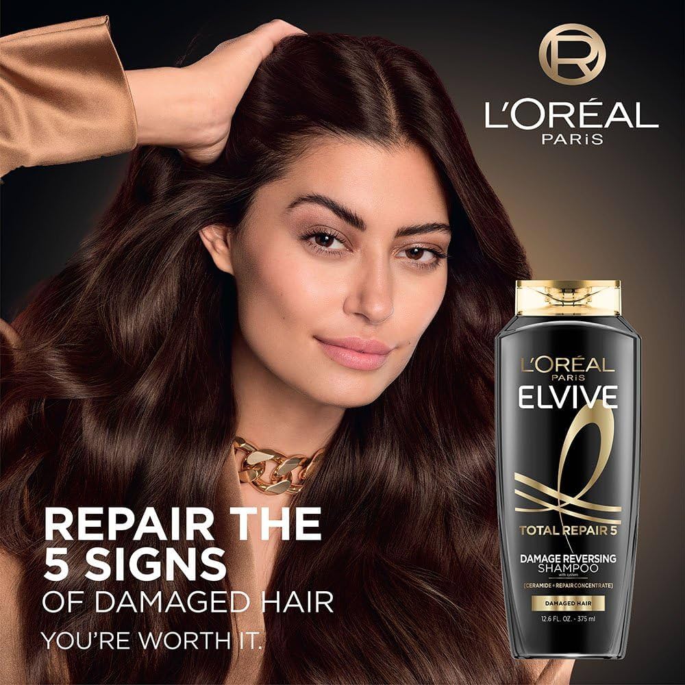 L'Oreal Elvive Damage Reversing Shampoo 375ml
