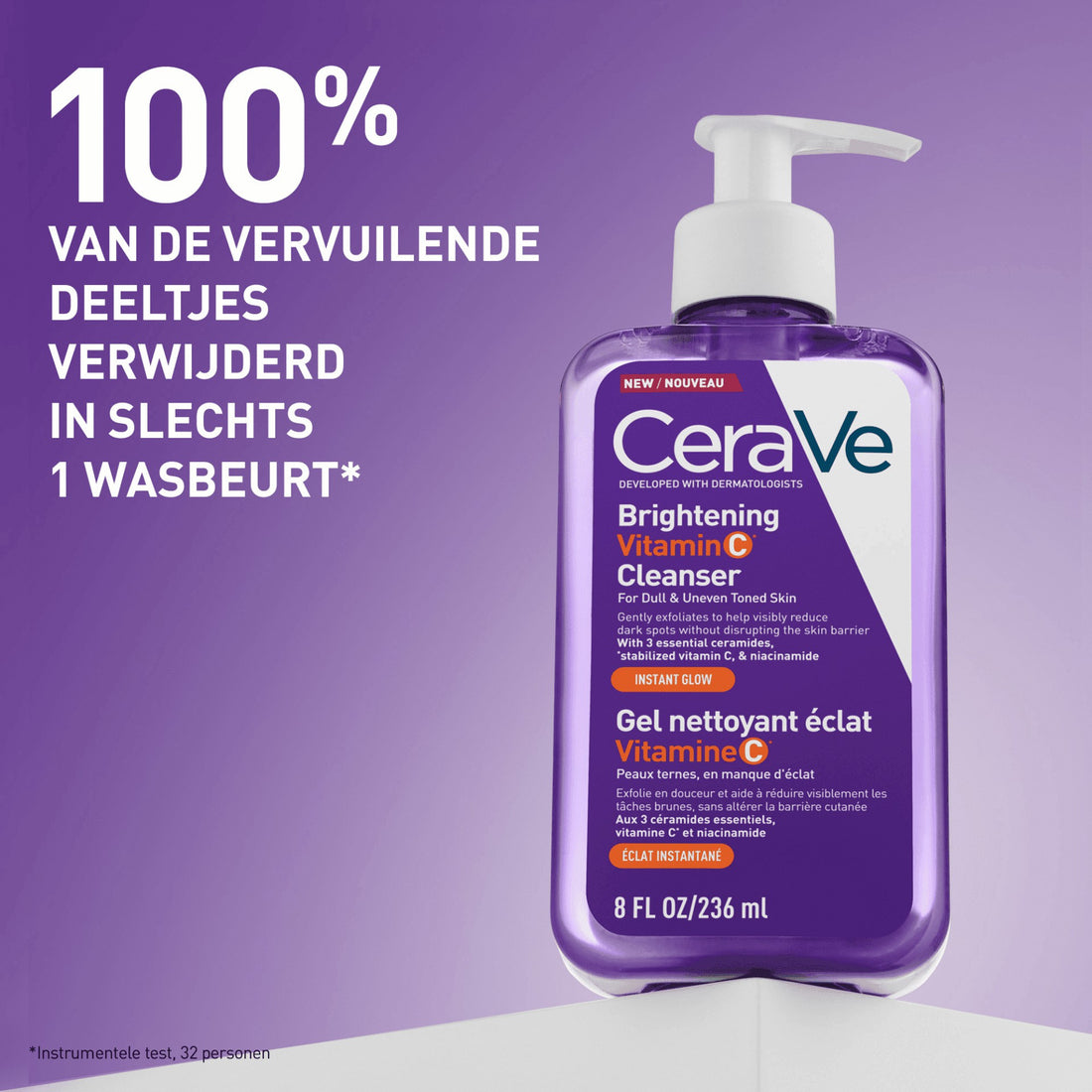 CeraVe Brightening Vitamin C Cleanser 237ml