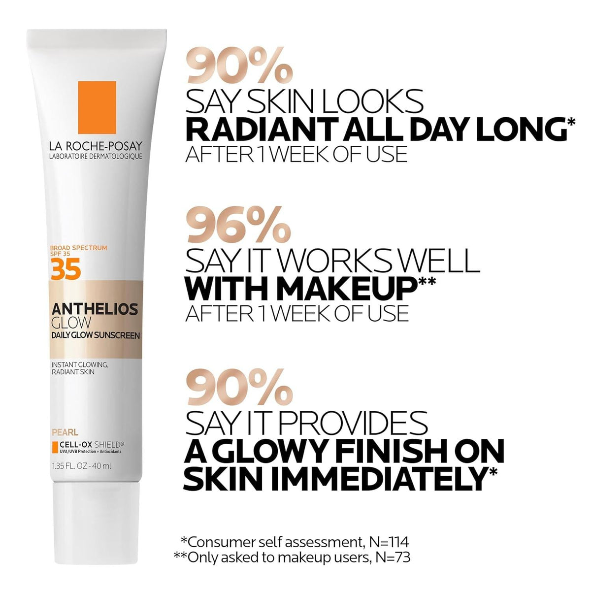 La Roche-Posay Anthelios Glow Daily Sunscreen SPF 35 40ml