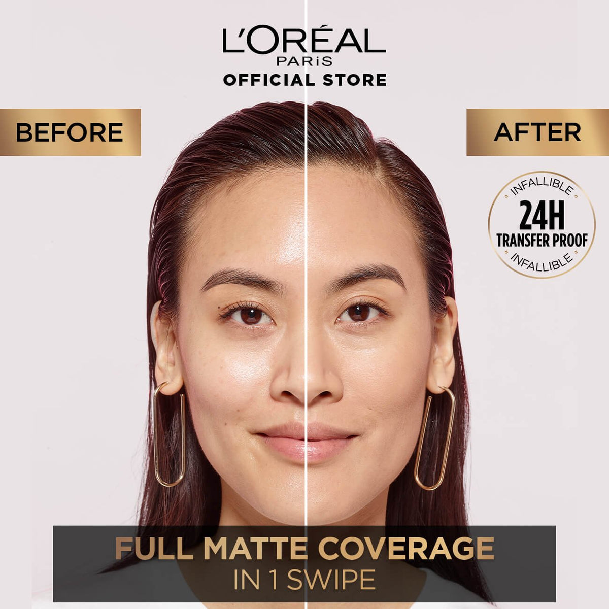 L'Oréal Paris Infallible 24H Foundation in A Powder 20 ivory