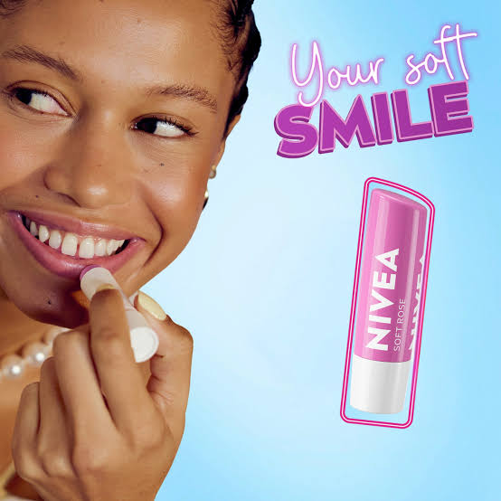 Nivea Soft Rose 24h Moisture Lip Balm