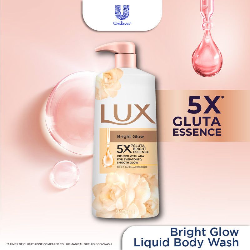LUX Bright Glow Body Wash 900ml
