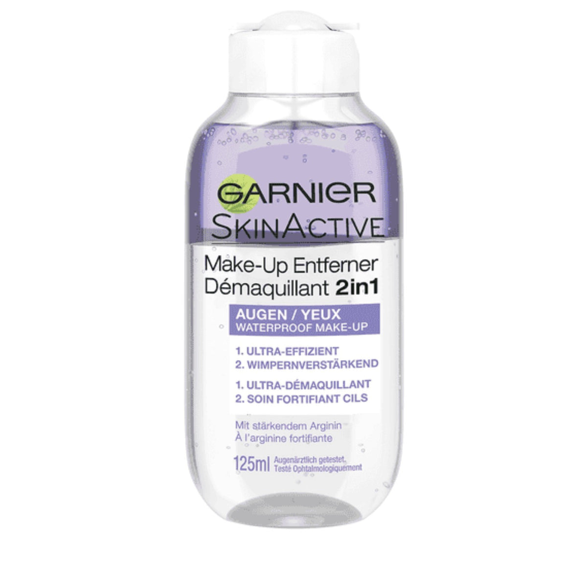 Garnier SkinActive Express 2-In-1 Eye Makeup Remover 125ml