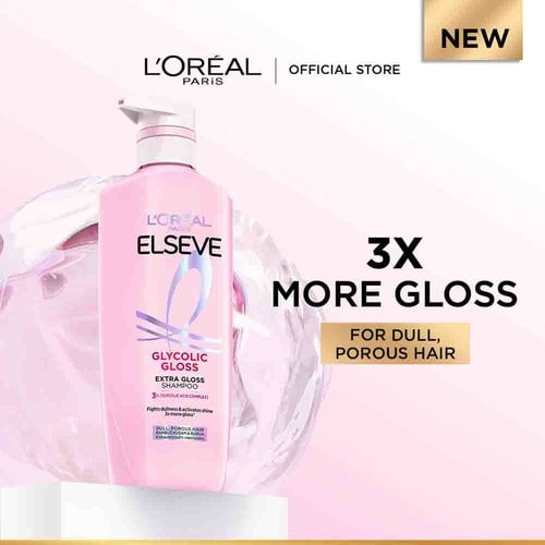 L'Oreal Elseve Glycolic Gloss Extra Gloss Shampoo 620ml