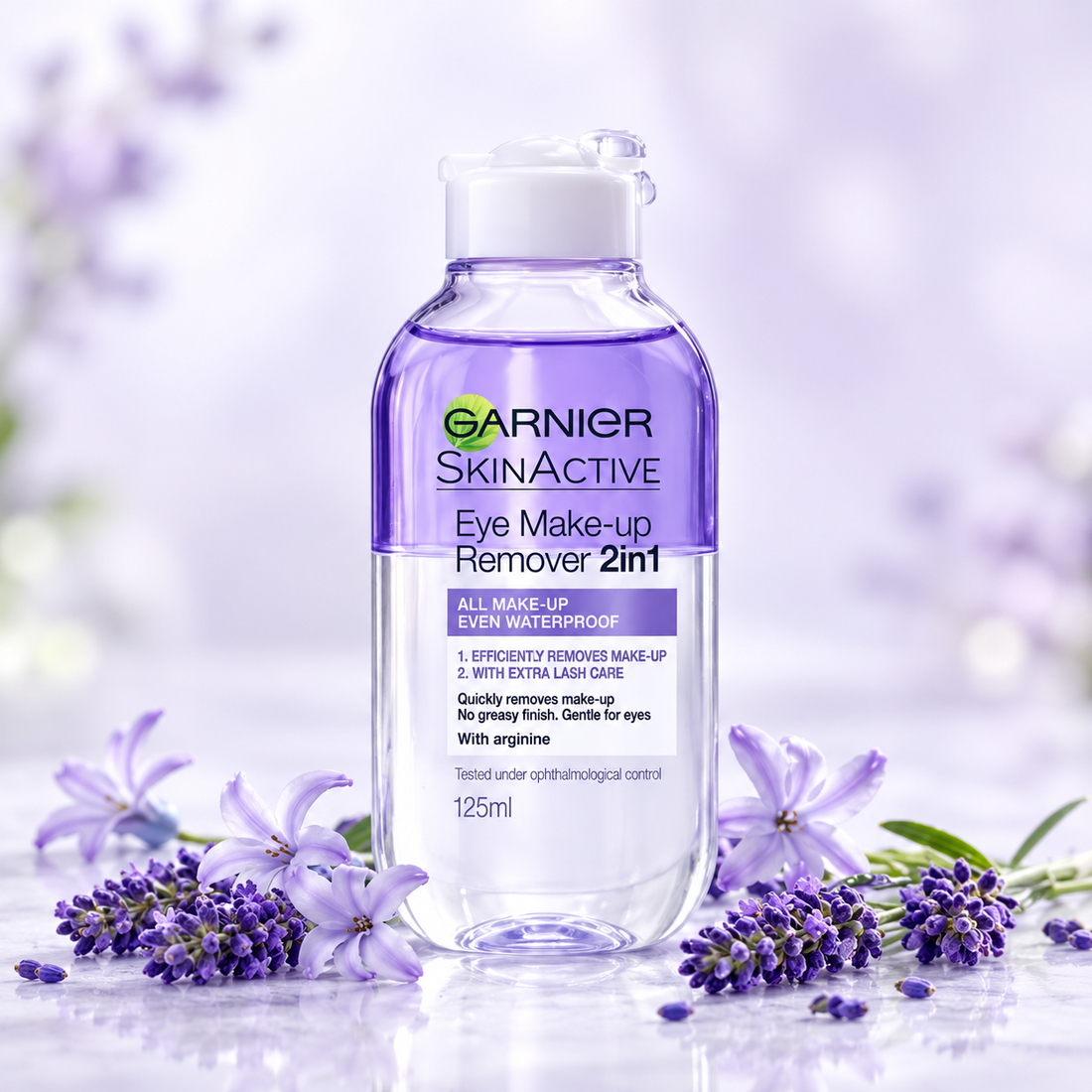Garnier SkinActive Express 2-In-1 Eye Makeup Remover 125ml