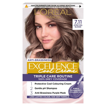 L'oreal Paris Excellence Cool Creme 7.11 Ultra Ash Blonde