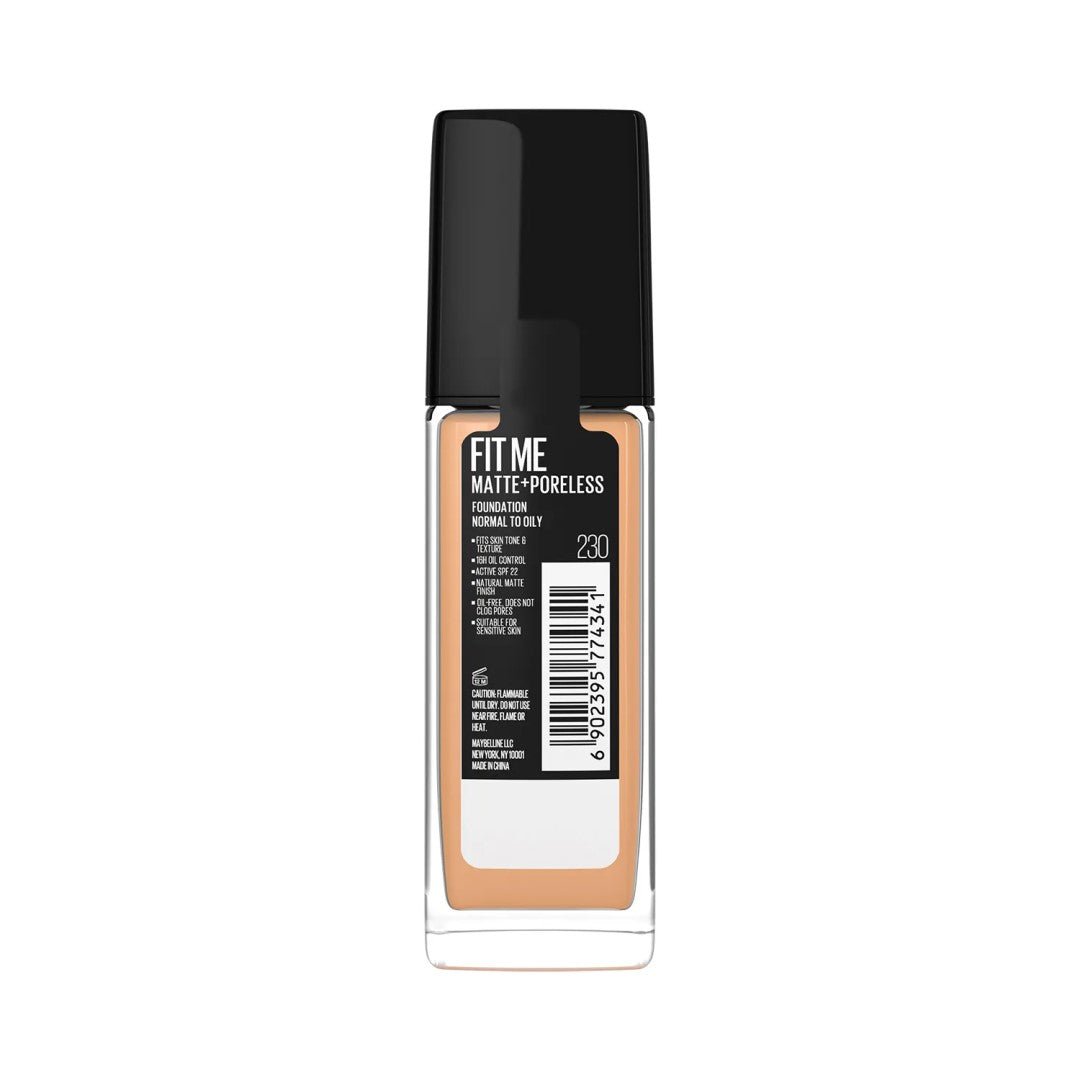 Maybelline Fit Me Matte + Poreless Foundation- Natural Buff 230