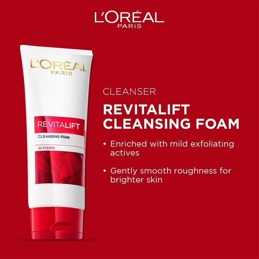 L'Oreal Paris Revitalift Cleansing Foam 100ml