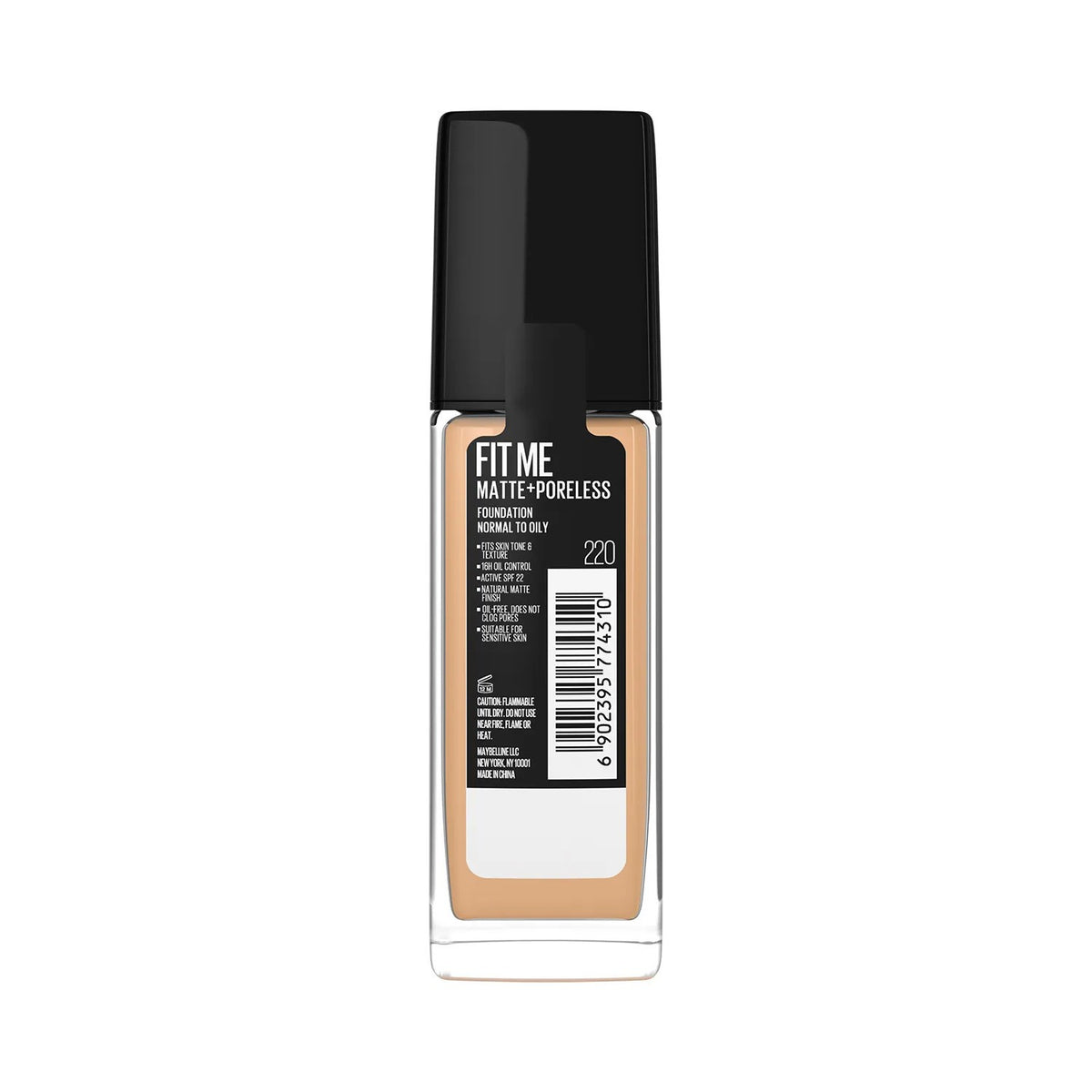 Maybelline Fit Me Matte + Poreless Foundation- Natural Beige 220