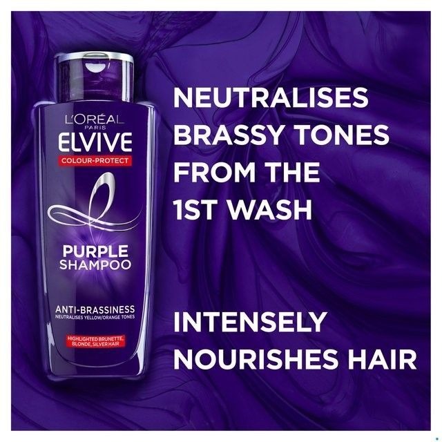 L’Oreal Elvive Colour Protect Anti-Brassiness Purple Shampoo 200ml