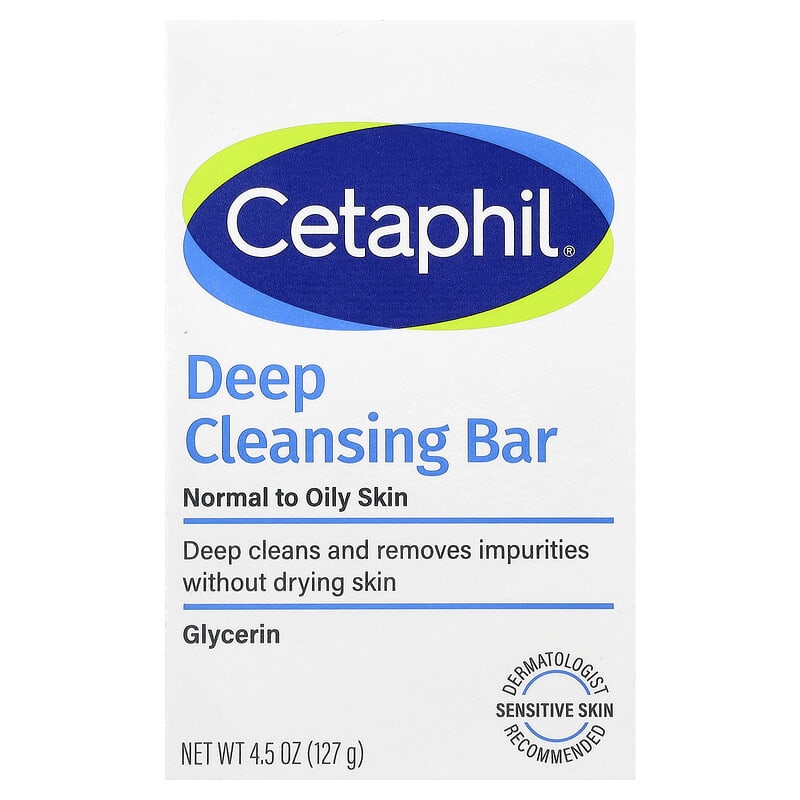 Cetaphil Deep Cleansing Bar Normal To Oily Skin 127g