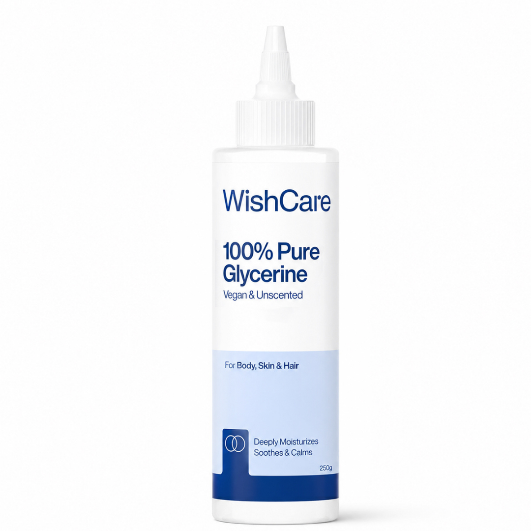 WishCare Pure & Unscented Vegetable Glycerine - 250 gms