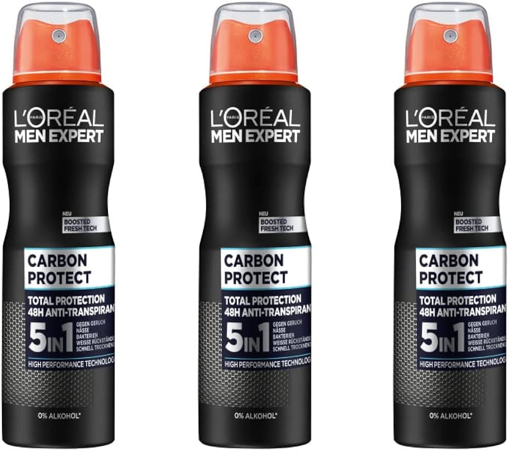 L’Oréal Paris Men Expert Carbon Protect 5-in-1 Deodorant Body Spray 250ml