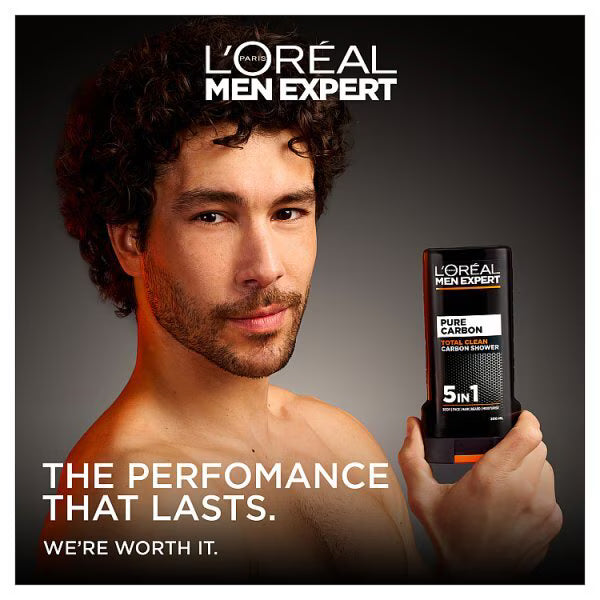 L'Oréal Men Expert Pure Carbon 5-in-1 Shower Gel 300ml