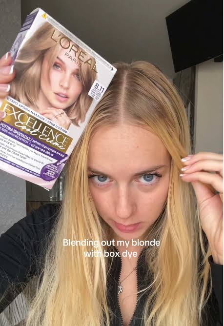 LOREAL Excellence Cool Creme Hair Color Ultra Ash Light Blonde 8.11 – 192ml – Made in France