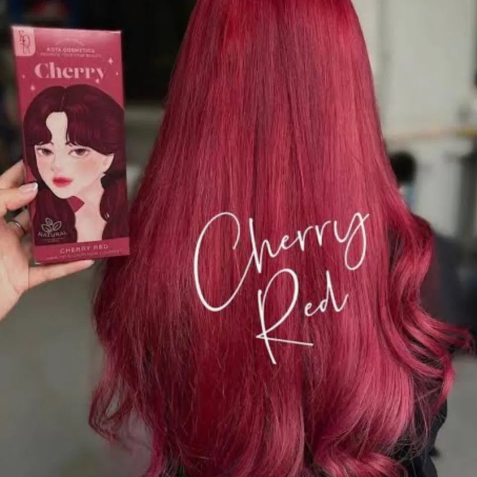Kota Cosmetics Cherry Hair Color 100+100ml - Cherry Red