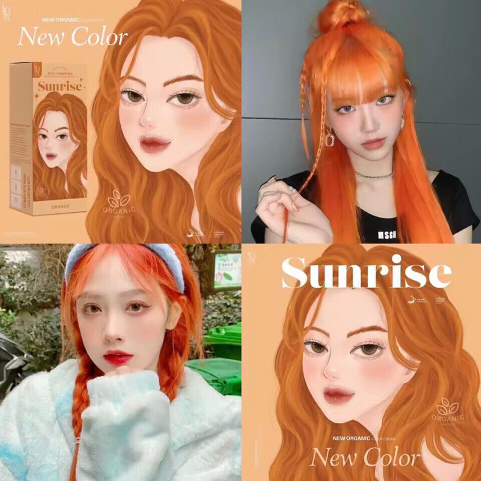 Kota Cosmetics Hair Color Cream Sunrise 100+100ml - Orange