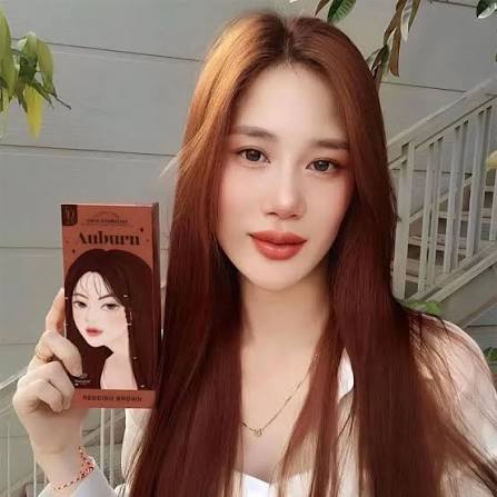 Kota Cosmetics Auburn Hair Color 100+100ml - Reddish Brown