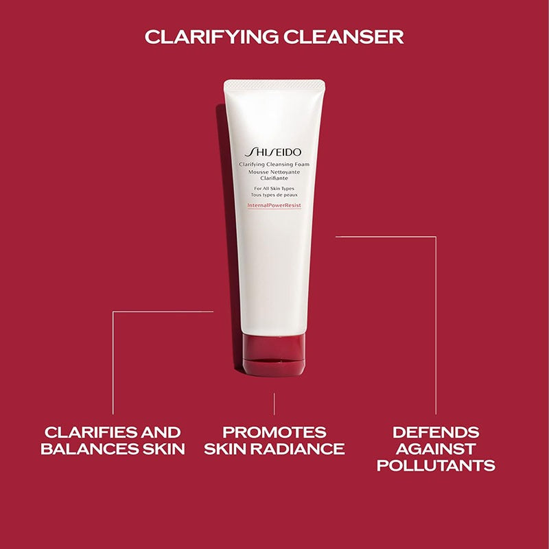 Shiseido Clarifying Cleansing Foam – 125 ml