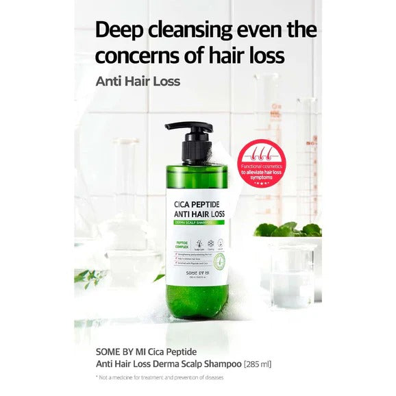 SOME BY MI Cica Peptide Anti Hair Loss Derma Scalp Shampoo