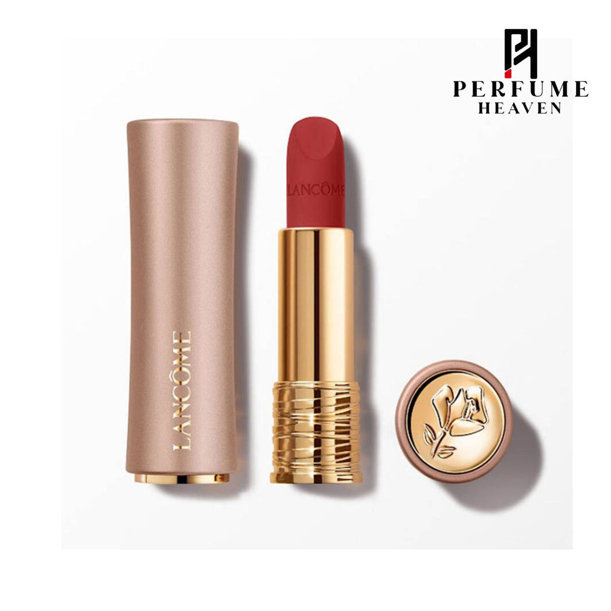 LANCOME L’Absolu Rouge Intimatte Soft Matte Lipstick 218 Petite Maille – 3.4g