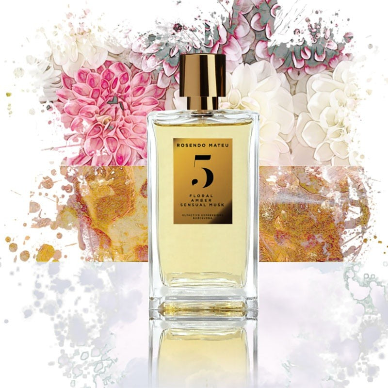 ROSENDO MATEU NO. 5 FLORAL AMBER SENSUAL MUSK EDP 100 ML