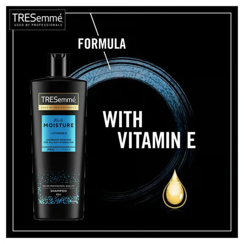 Tresemme Rich Moisture Vitamin E Shampoo 400ml