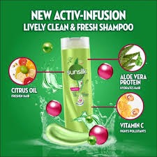 Sunsilk Lively Clean & Fresh Shampoo 300ml